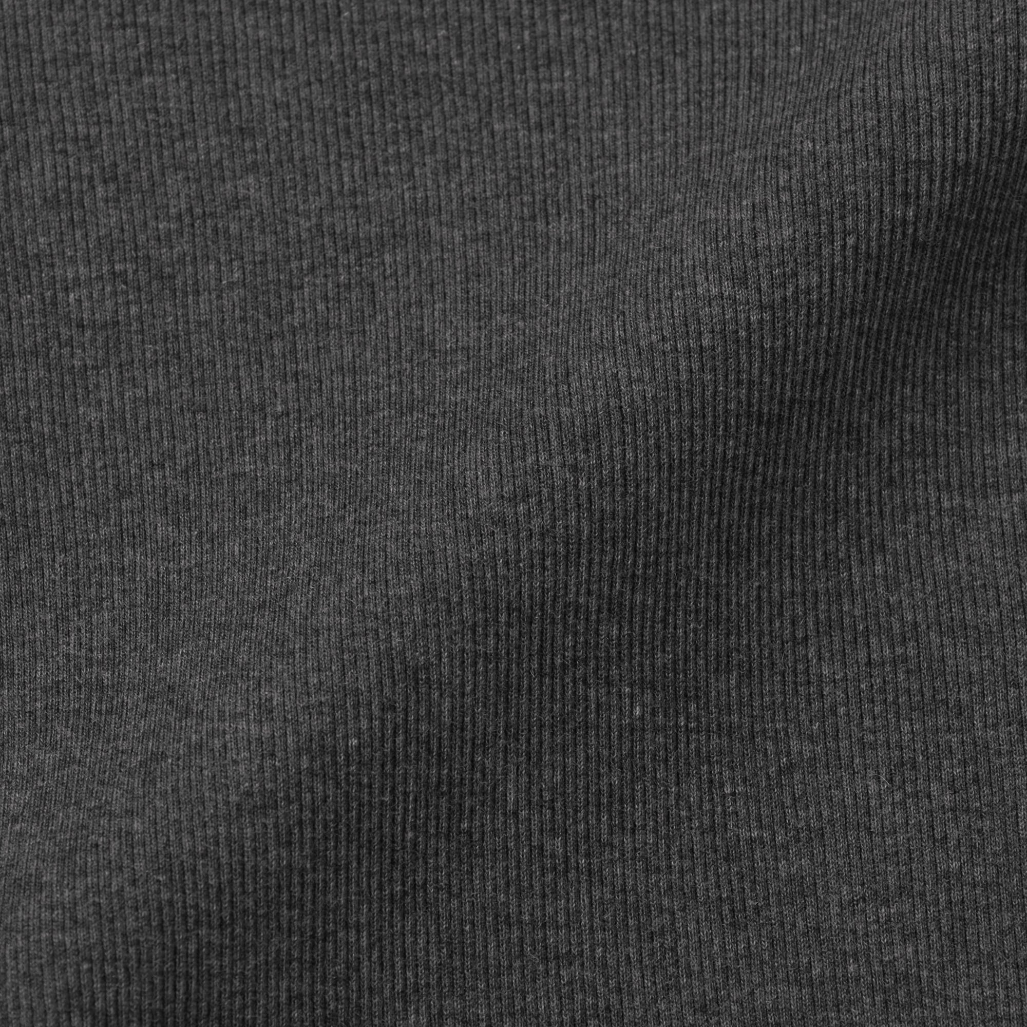 婦人　コットンカシミヤリブクルーネックＴシャツ