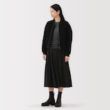 婦人　コットンカシミヤクルーネックＴシャツ