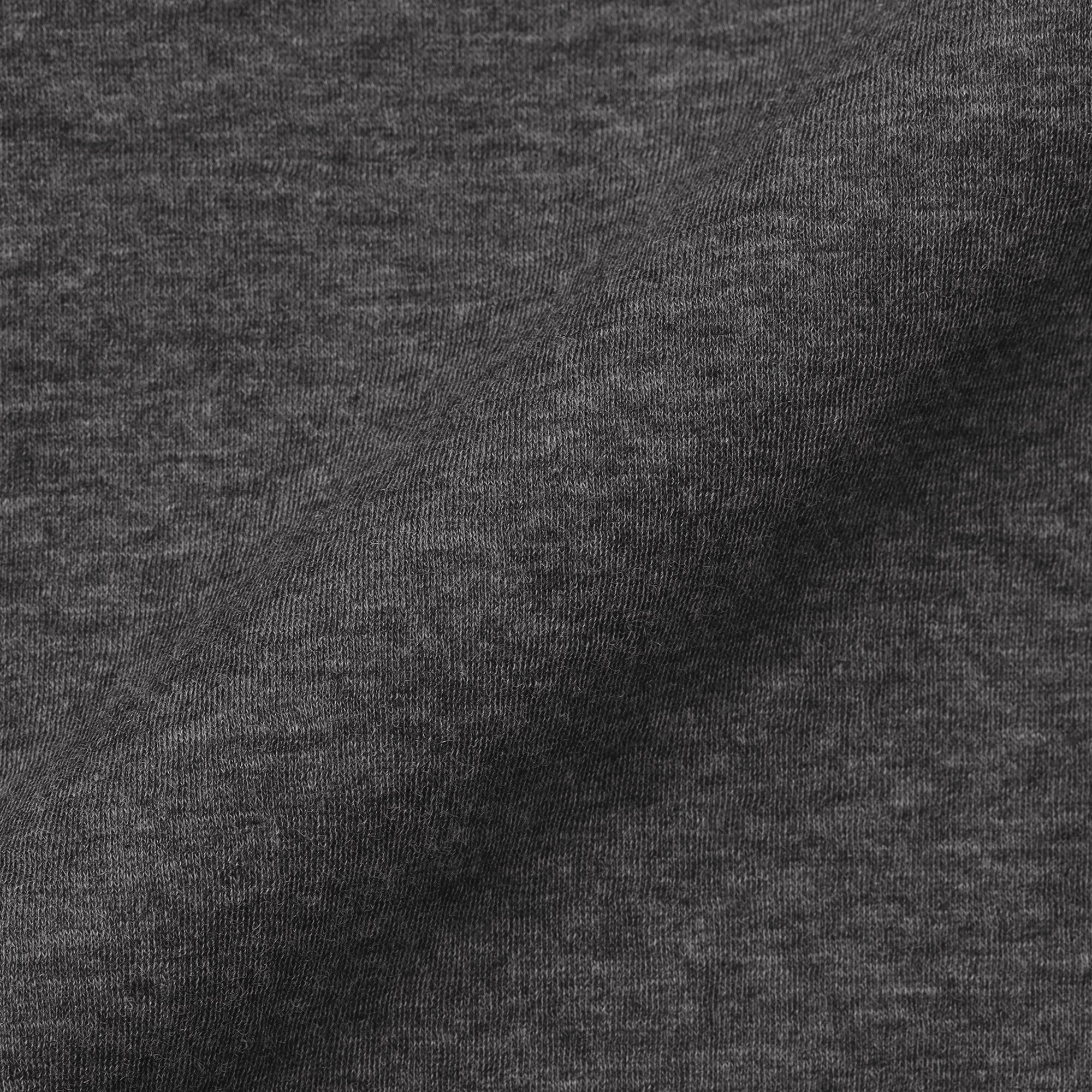 婦人　コットンカシミヤクルーネックＴシャツ