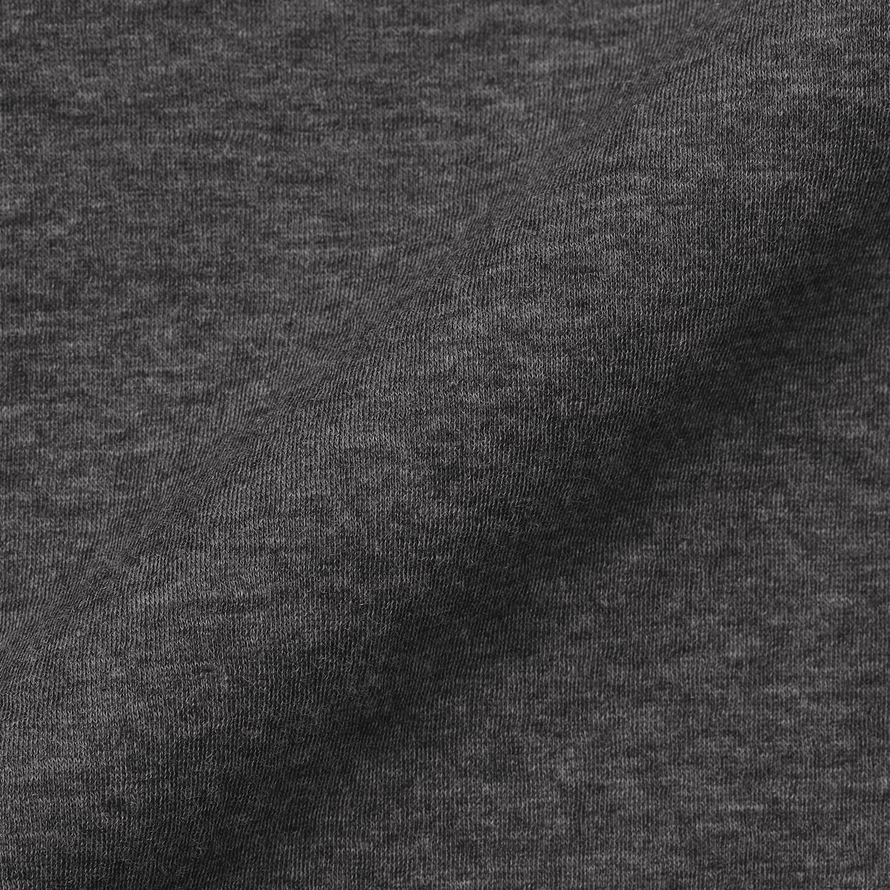 婦人　コットンカシミヤクルーネックＴシャツ