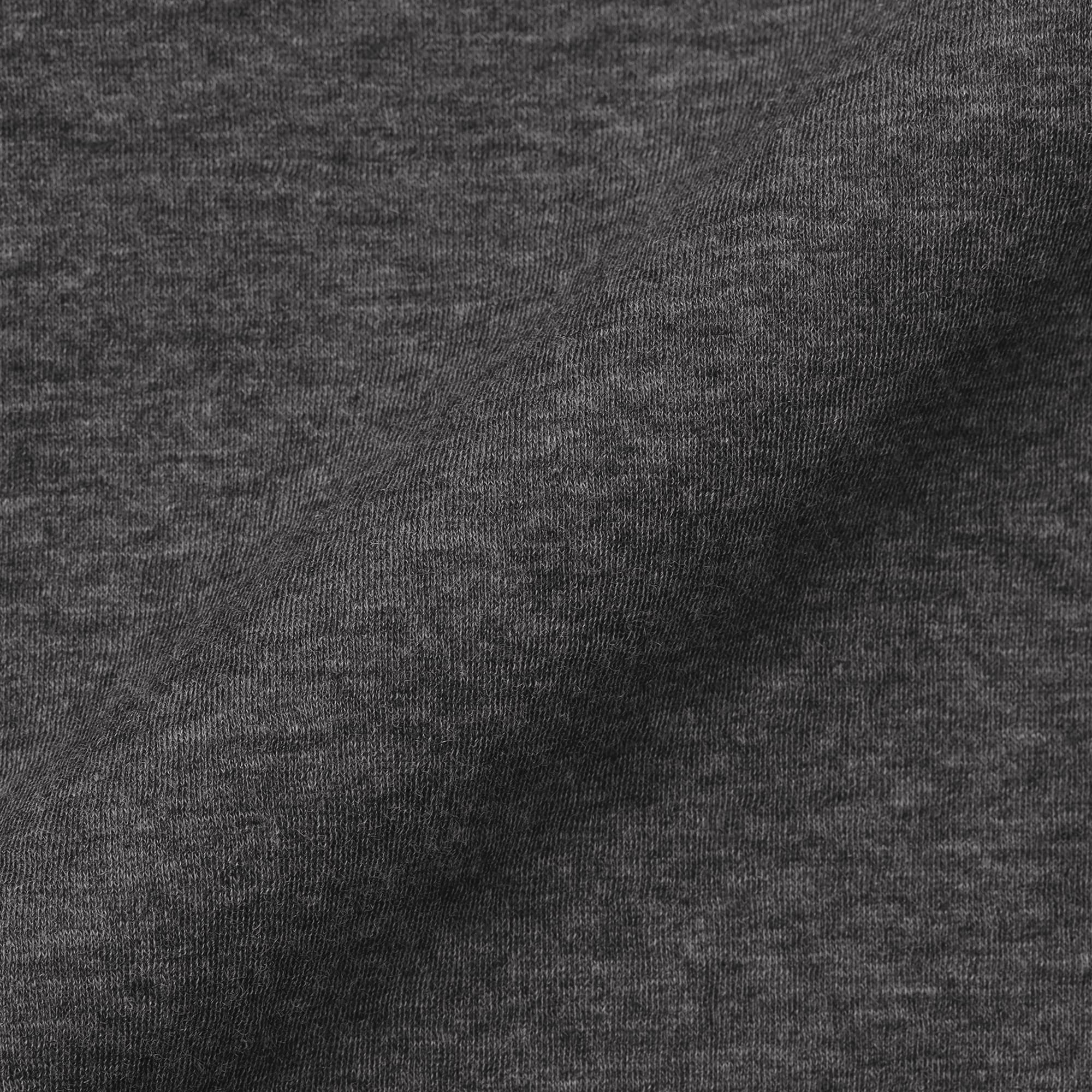 婦人　コットンカシミヤクルーネックＴシャツ