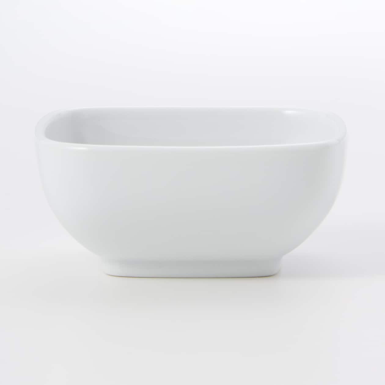 白磁角鉢・小