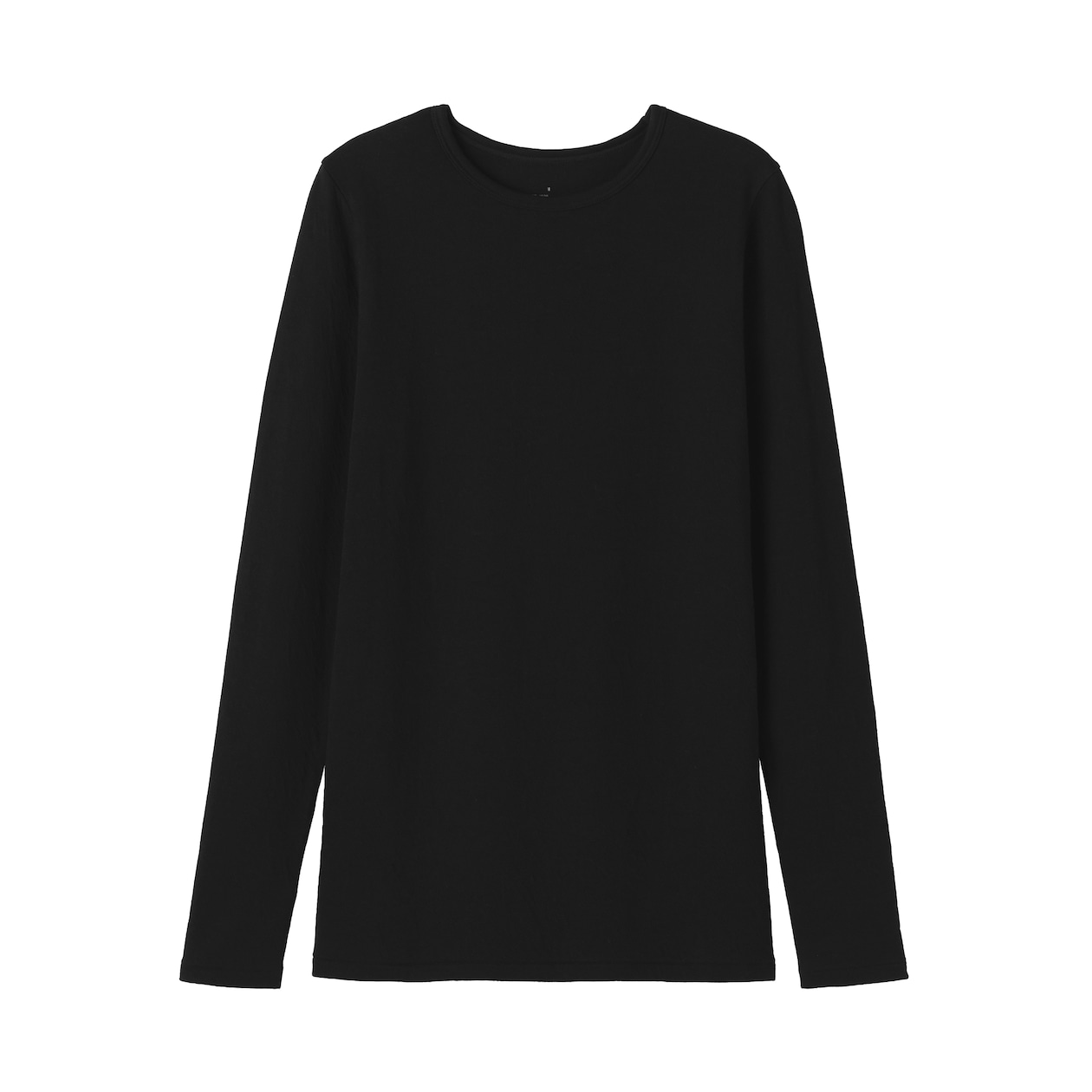婦人　コットンカシミヤクルーネックＴシャツ