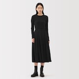 婦人　コットンカシミヤクルーネックＴシャツ