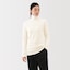 婦人　コットンカシミヤタートルネックＴシャツ