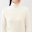 婦人　コットンカシミヤタートルネックＴシャツ