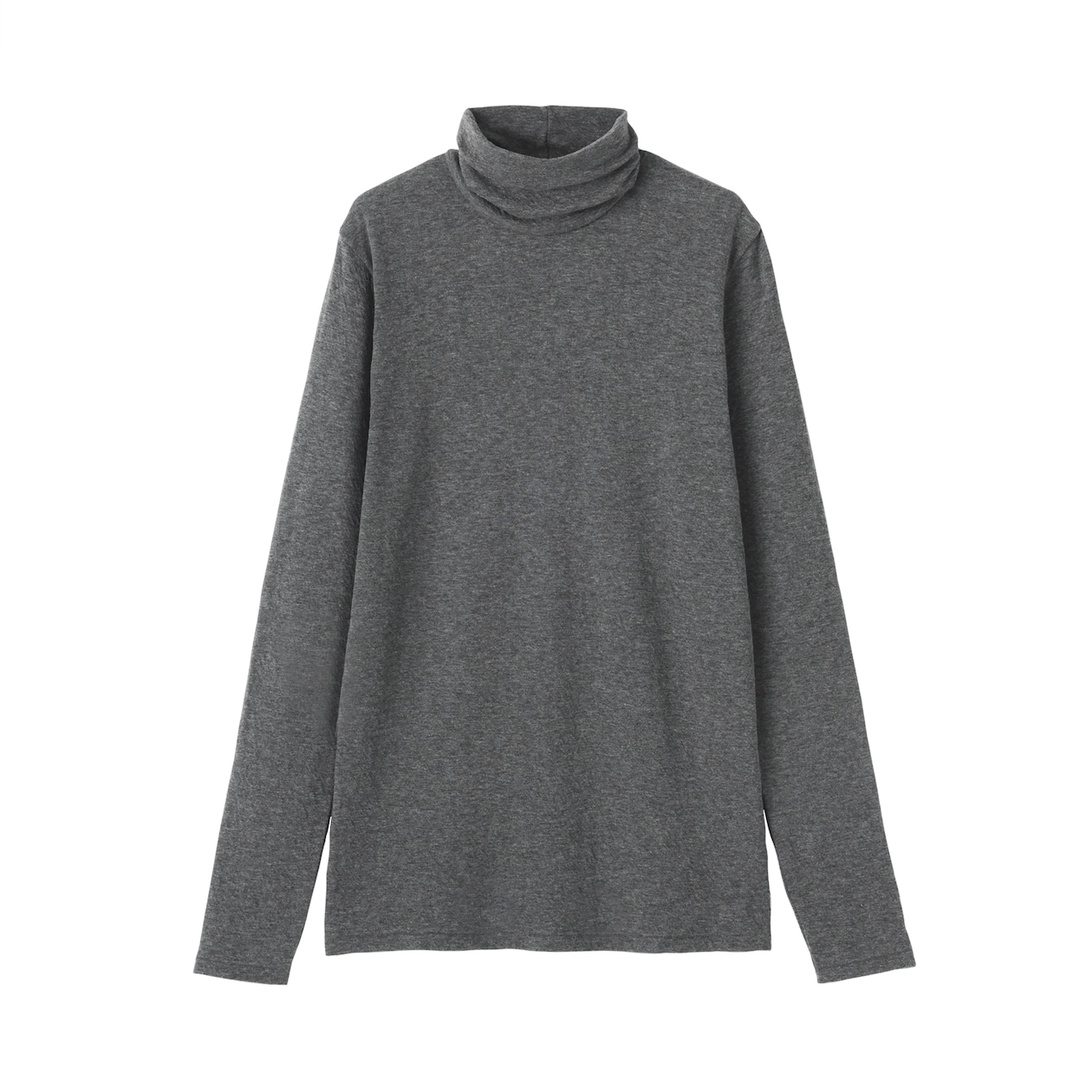 婦人　コットンカシミヤタートルネックＴシャツ