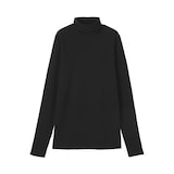 婦人　コットンカシミヤタートルネックＴシャツ