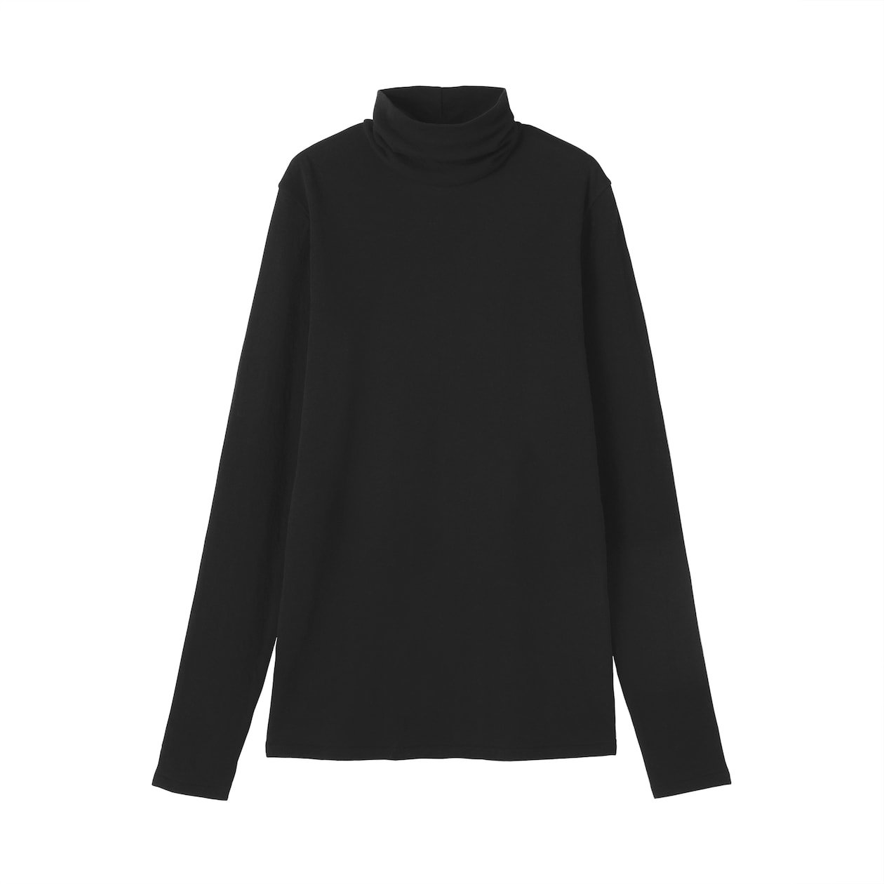 婦人　コットンカシミヤタートルネックＴシャツ