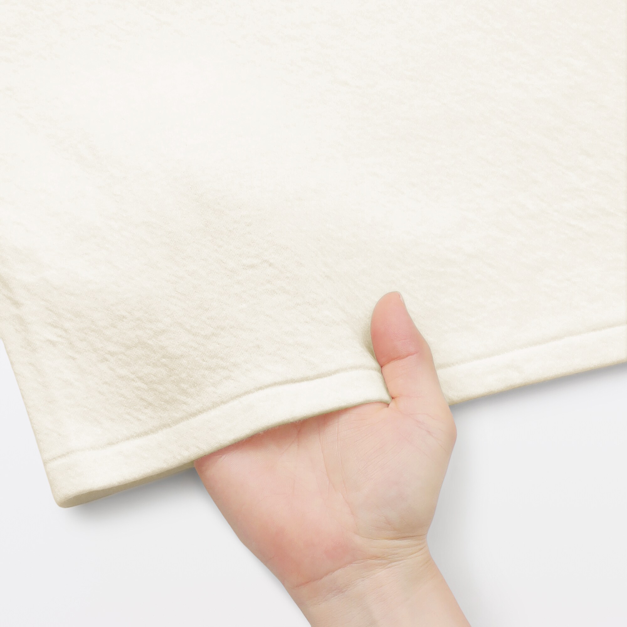 婦人　コットンカシミヤタートルネックノースリーブＴシャツ