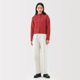 婦人　メリノウールローゲージショートカーディガン