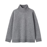 婦人　ヤク混タートルネックセーター