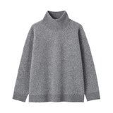 婦人　ヤク混タートルネックセーター