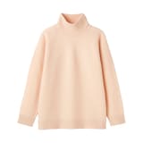 婦人　ヤク混タートルネックセーター