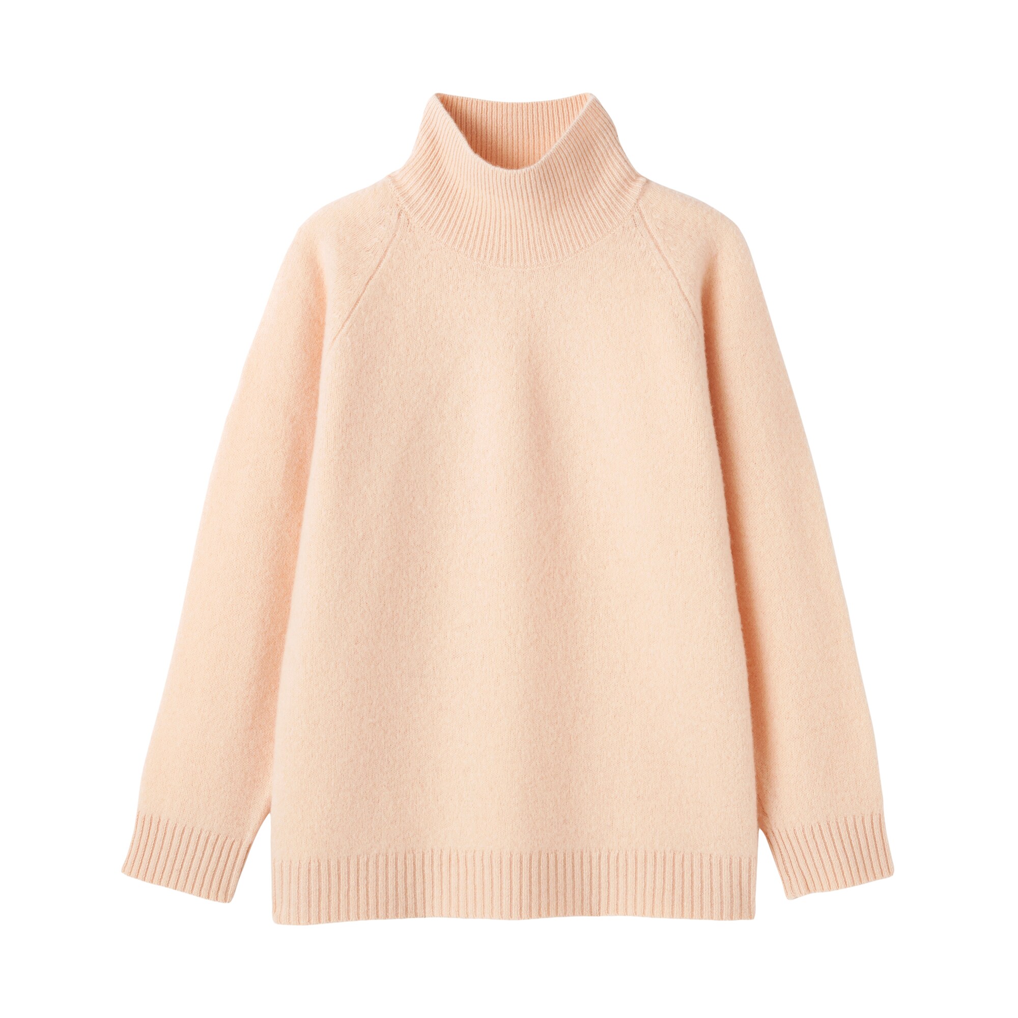 婦人　ヤク混タートルネックセーター