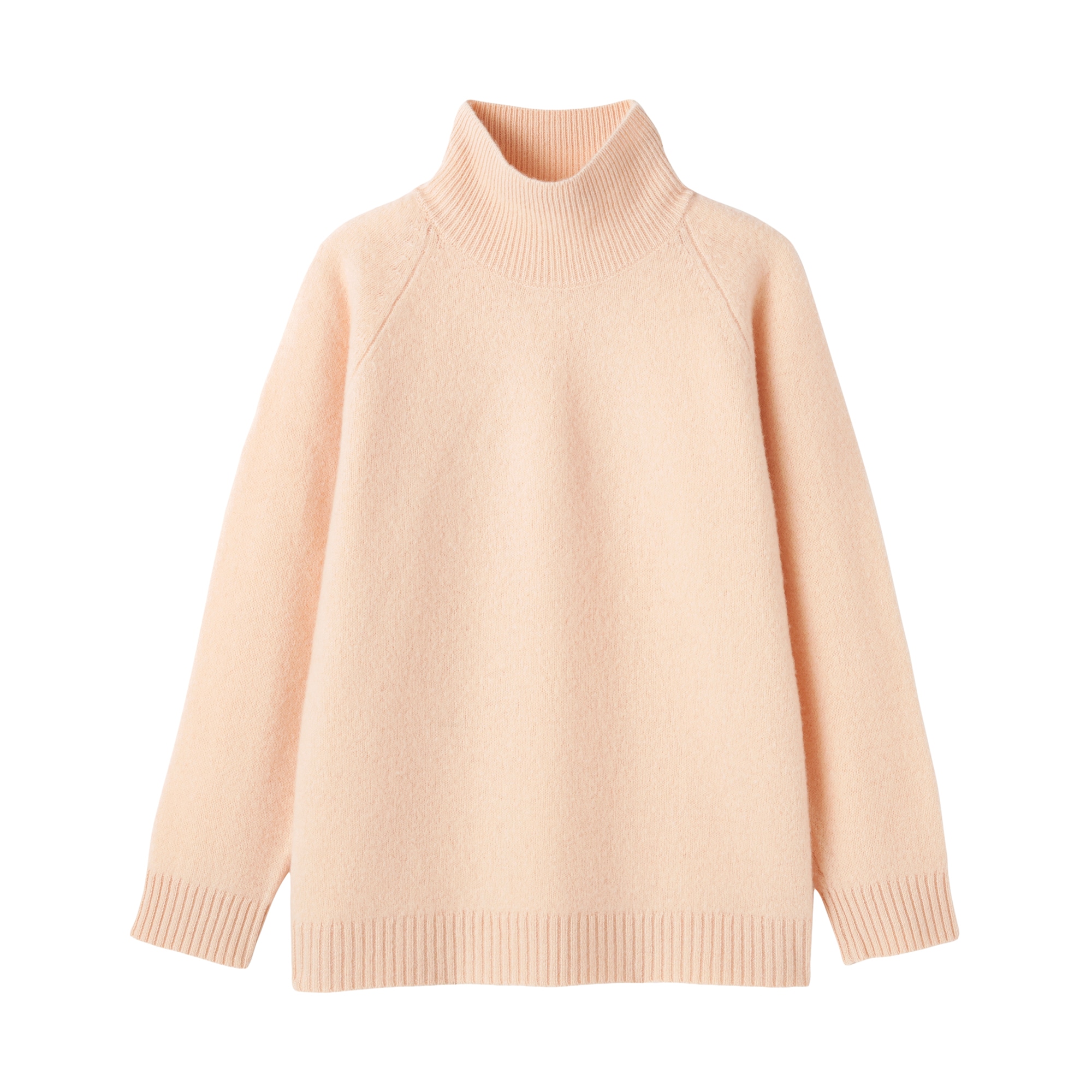 婦人　ヤク混タートルネックセーター