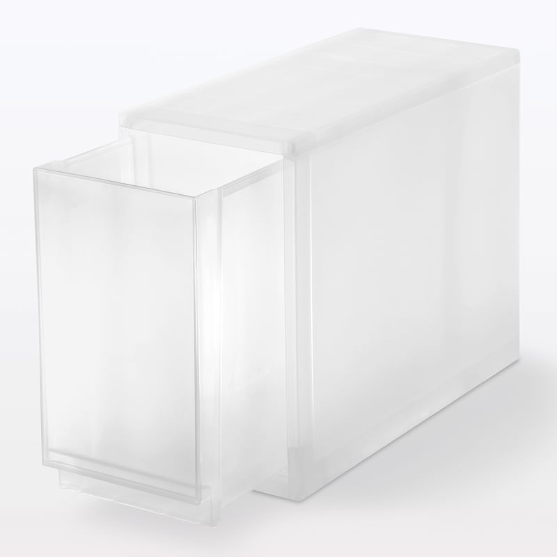 ポリプロピレン追加用ストッカー・深型 | 無印良品