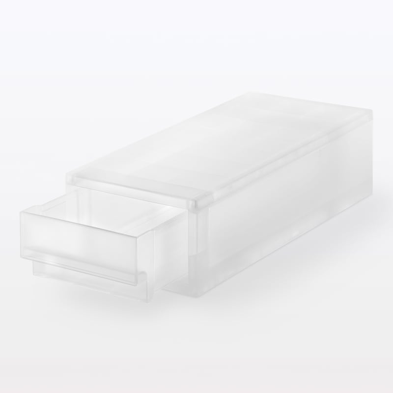 ポリプロピレン追加用ストッカー・浅型 | 無印良品