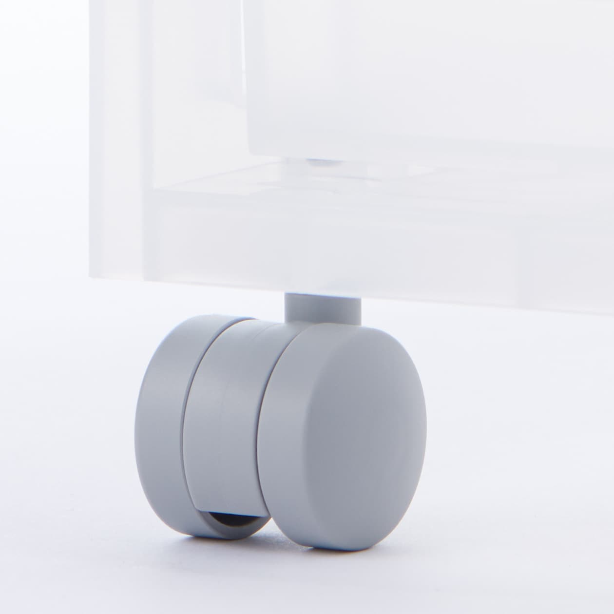 ポリプロピレンストッカーキャスター付き・１