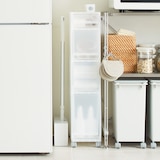 ポリプロピレンストッカーキャスター付き・２