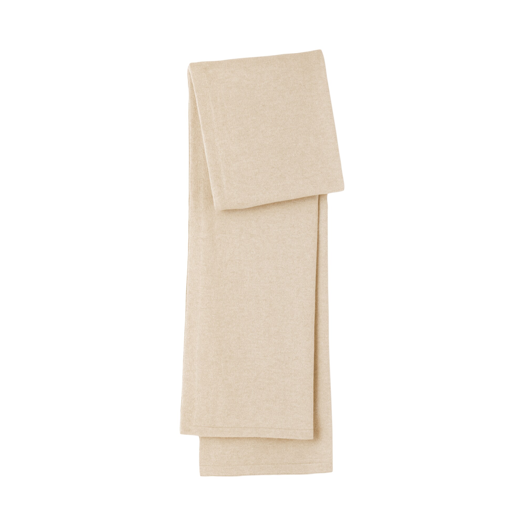 自然のまんまの色 カシミヤニットストール | 無印良品