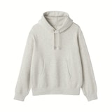 紳士　昔ながらの製法で編み立てたスウェットパーカ