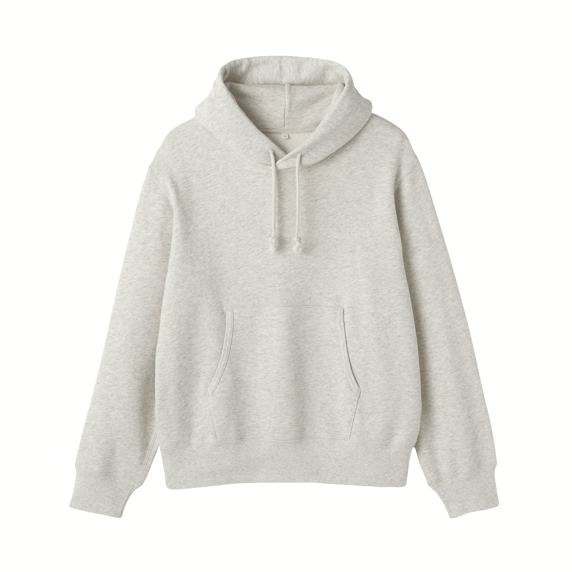 紳士　昔ながらの製法で編み立てたスウェットパーカ