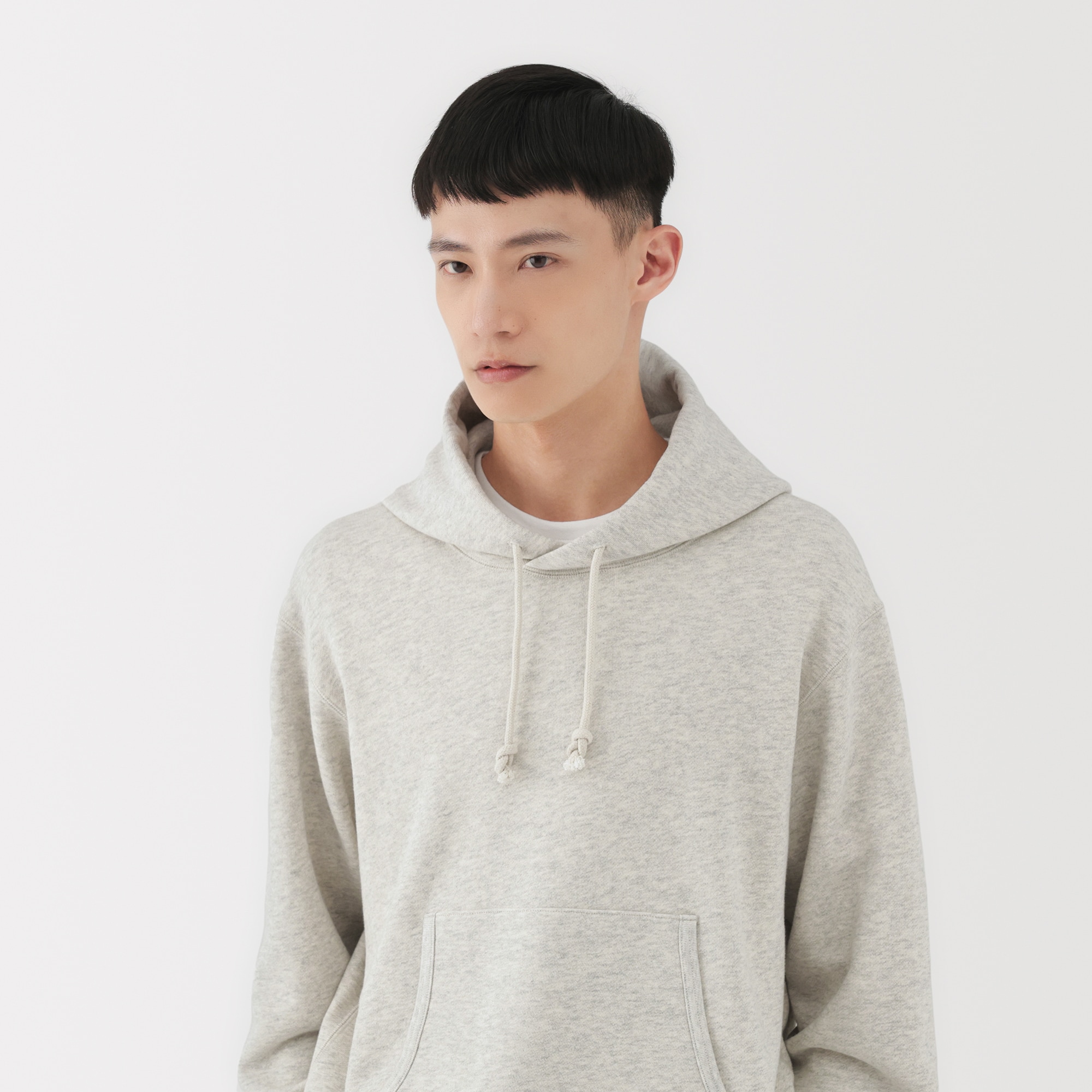 MUJI Labo 紳士 昔ながらの製法で編み立てたスウェットプルオーバー 無印 MUJI Labo 紳士 昔ながらの製法で編み立てたスウェットプル