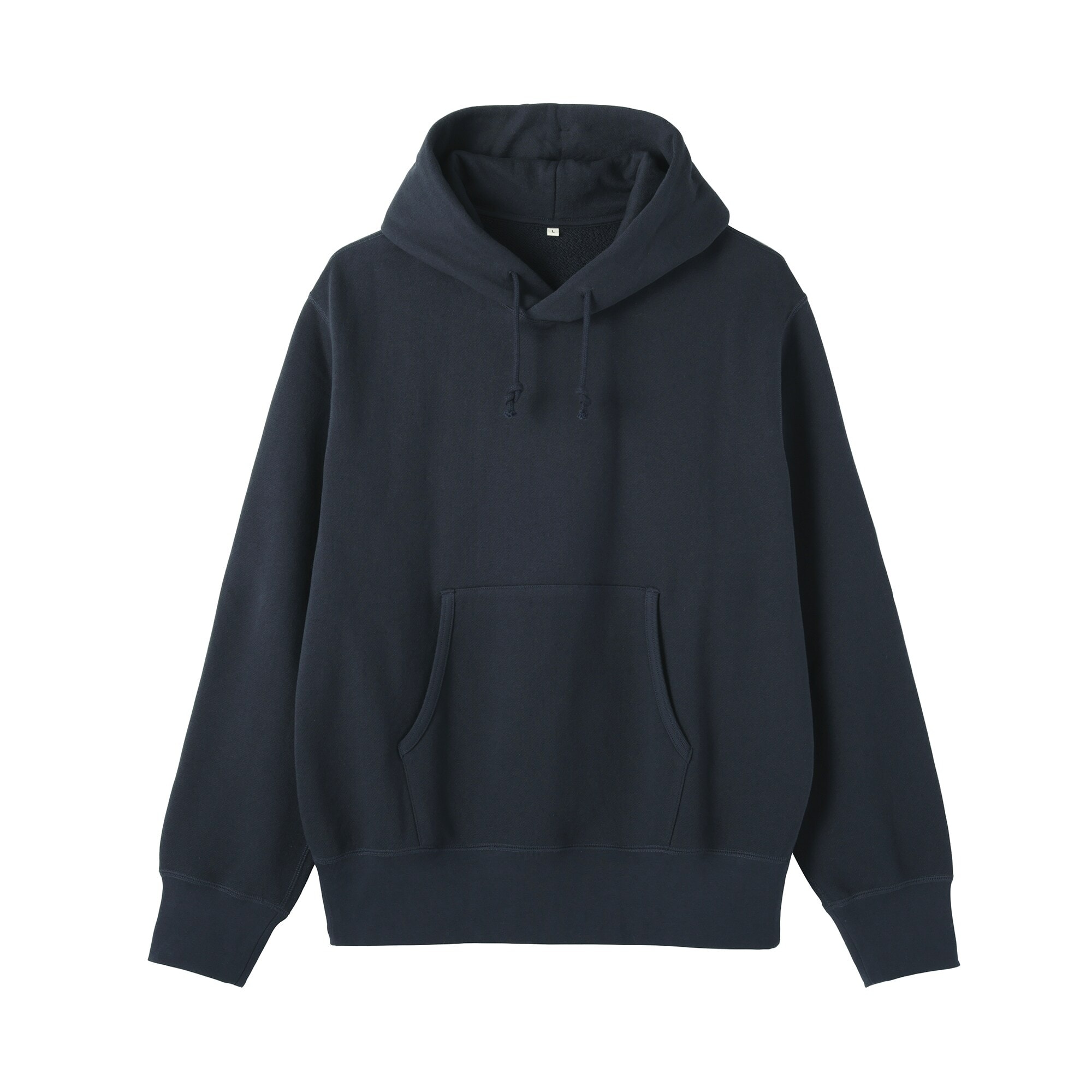 紳士　昔ながらの製法で編み立てたスウェットパーカ