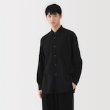 紳士　起毛ヘリンボーンレギュラーカラーシャツ