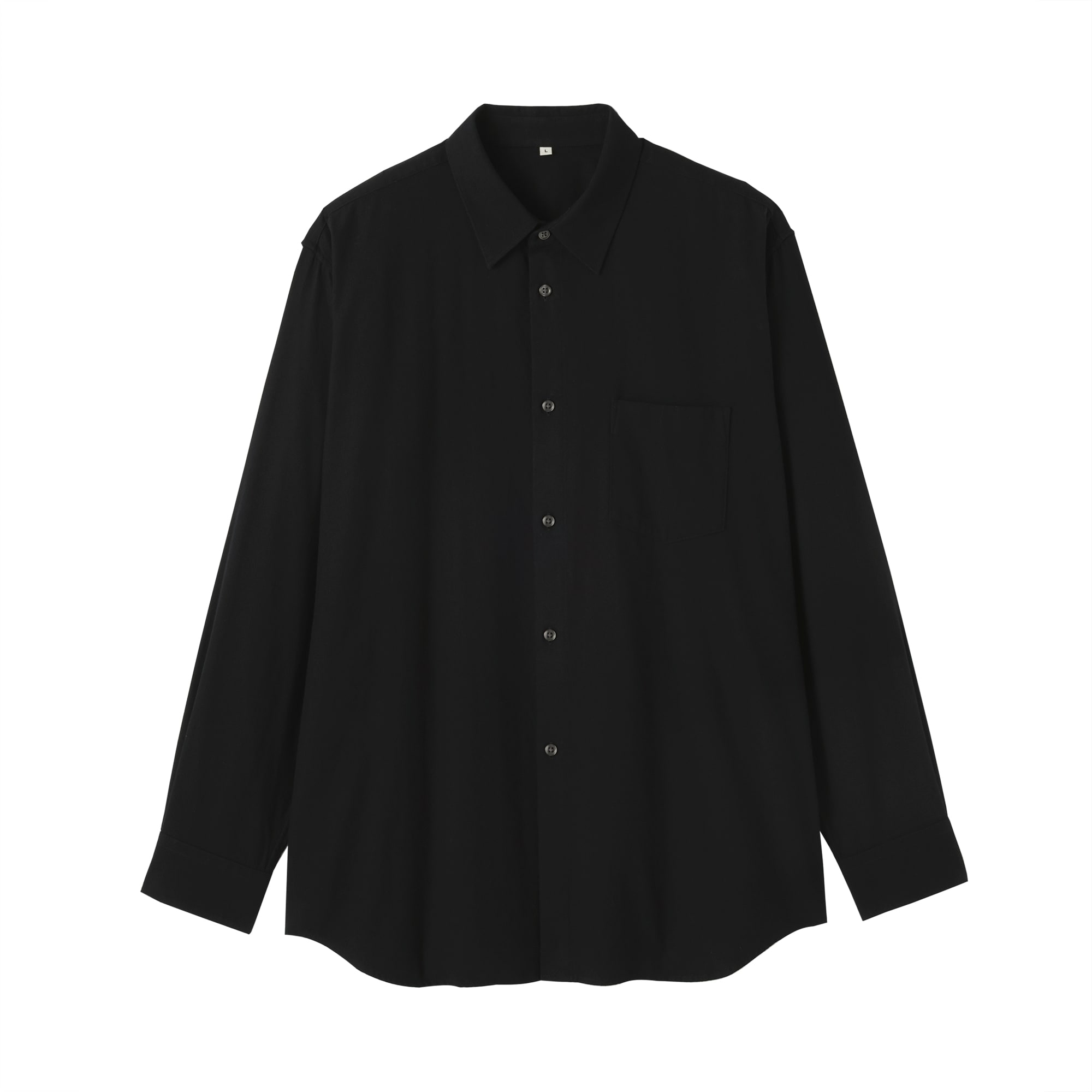 紳士 起毛ヘリンボーンレギュラーカラーシャツ | 無印良品