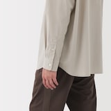 紳士　ポプリンレギュラーカラーシャツ