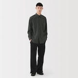 紳士　ポプリンレギュラーカラーシャツ