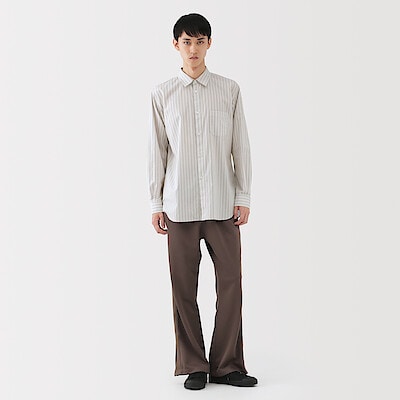 紳士　ポプリンレギュラーカラーシャツ（2025年仕様）