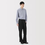 紳士　ポプリンレギュラーカラーシャツ