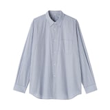 紳士　ポプリンレギュラーカラーシャツ