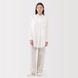 婦人　ポプリンリラックスフィットチュニック