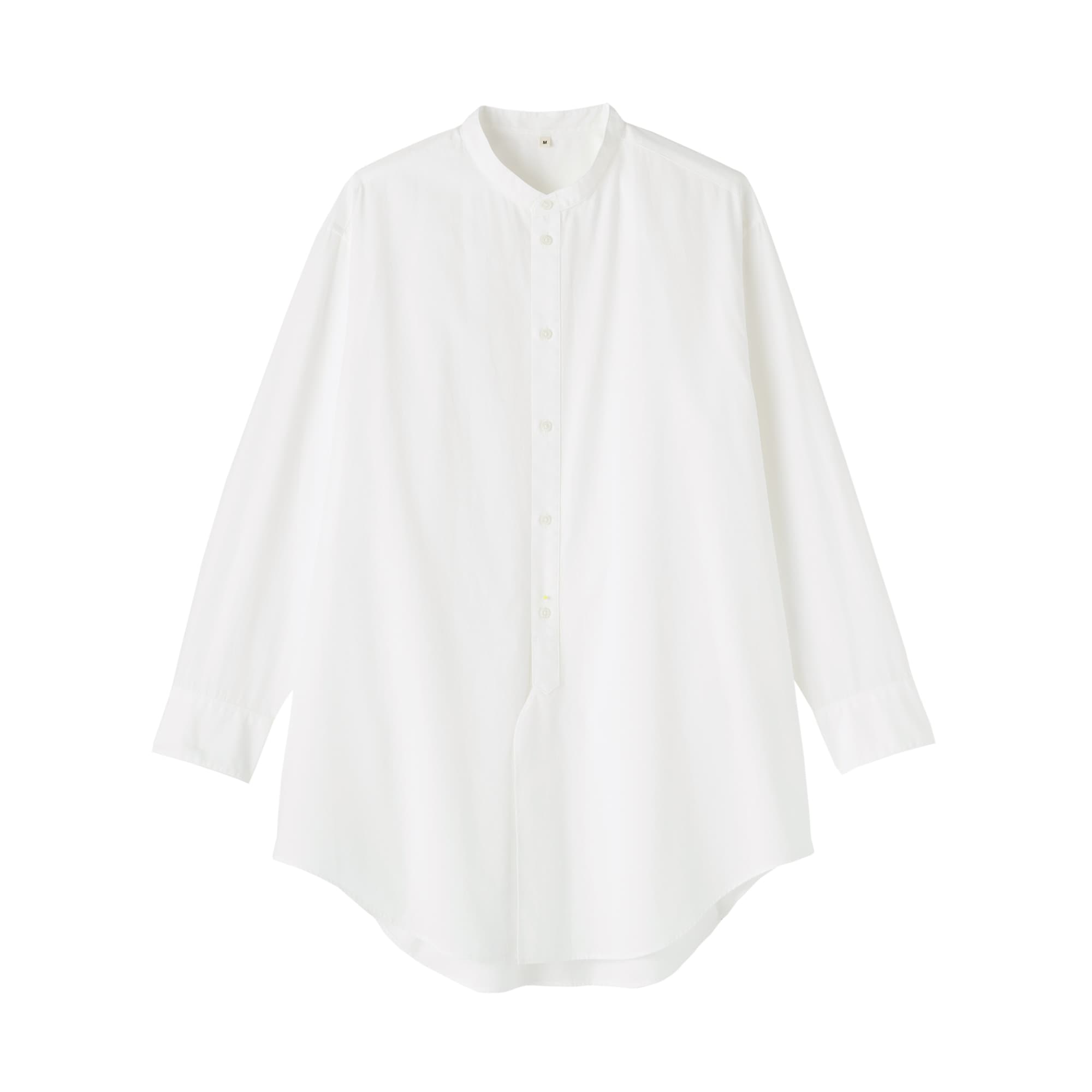 婦人　ポプリンリラックスフィットチュニック