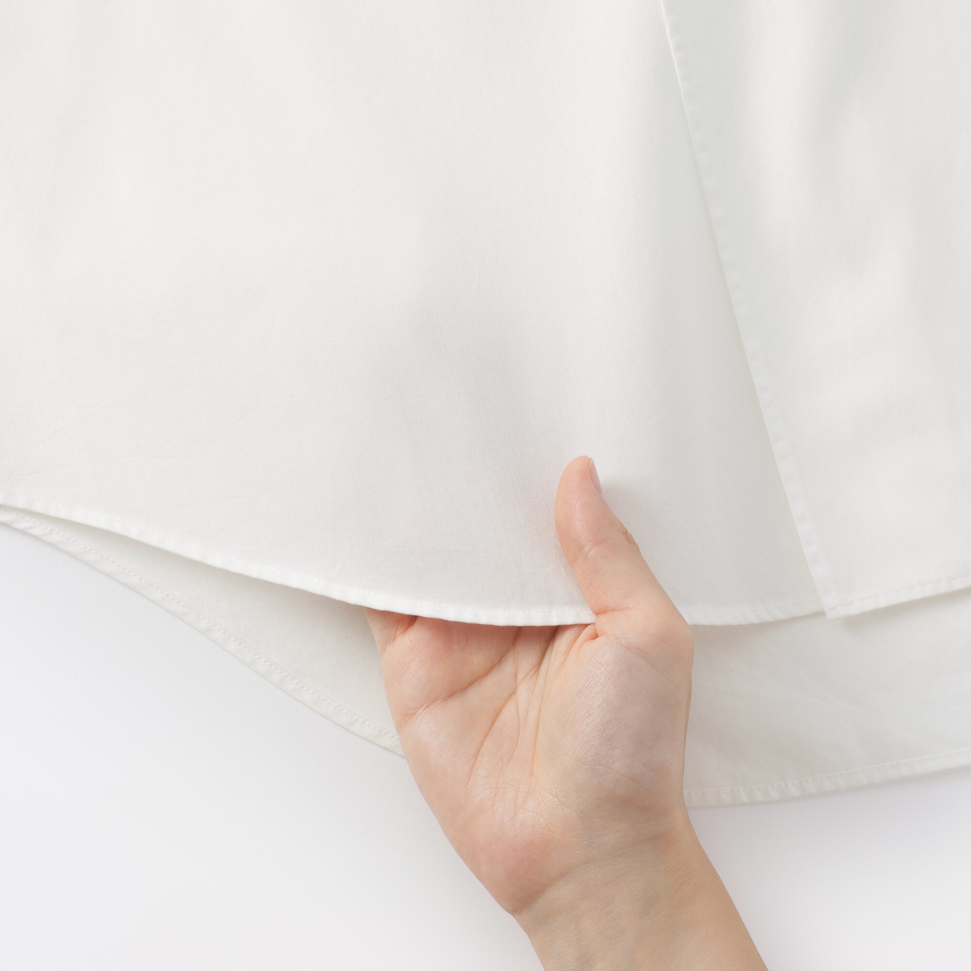 婦人　ポプリンリラックスフィットチュニック