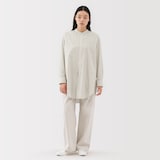 婦人　ポプリンリラックスフィットチュニック