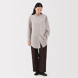 婦人　ポプリンリラックスフィットチュニック