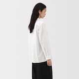 婦人　ポプリンレギュラーカラーシャツ