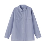 婦人　ポプリンレギュラーカラーシャツ