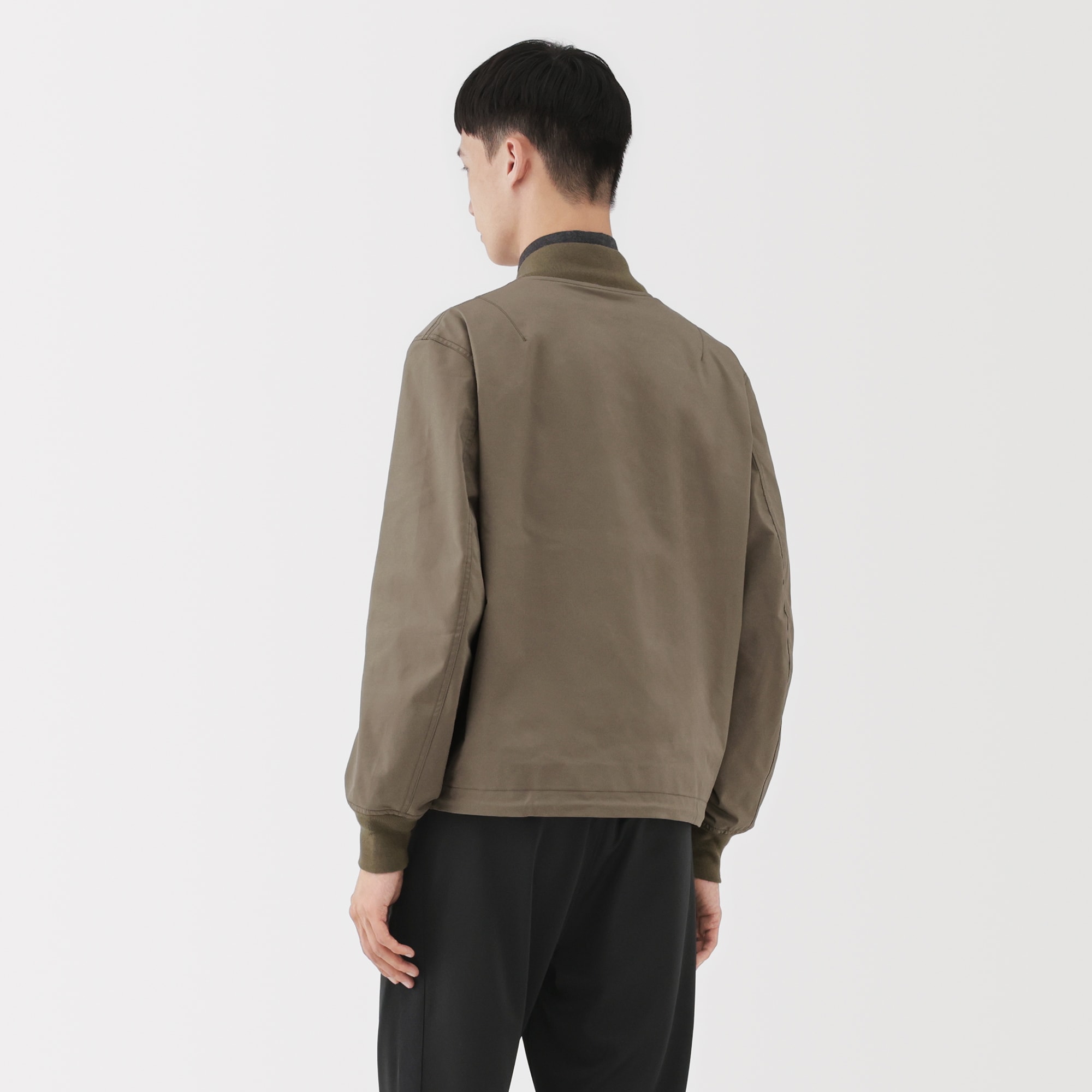 紳士 撥水ショートブルゾン | 無印良品