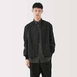 紳士　撥水ショートブルゾン