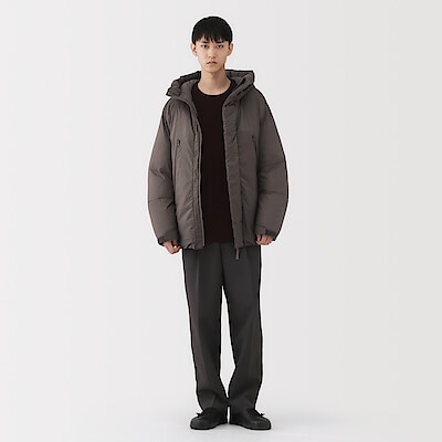 MUJI Labo 紳士 ナイロンワークブルゾン 黒 S 25AW 無印良品 MUJI Labo