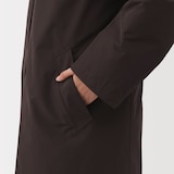 婦人　ダウンライナー付き撥水ステンカラーコート