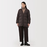 婦人　ダウンライナー付き撥水ステンカラーコート