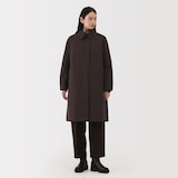 婦人　ダウンライナー付き撥水ステンカラーコート