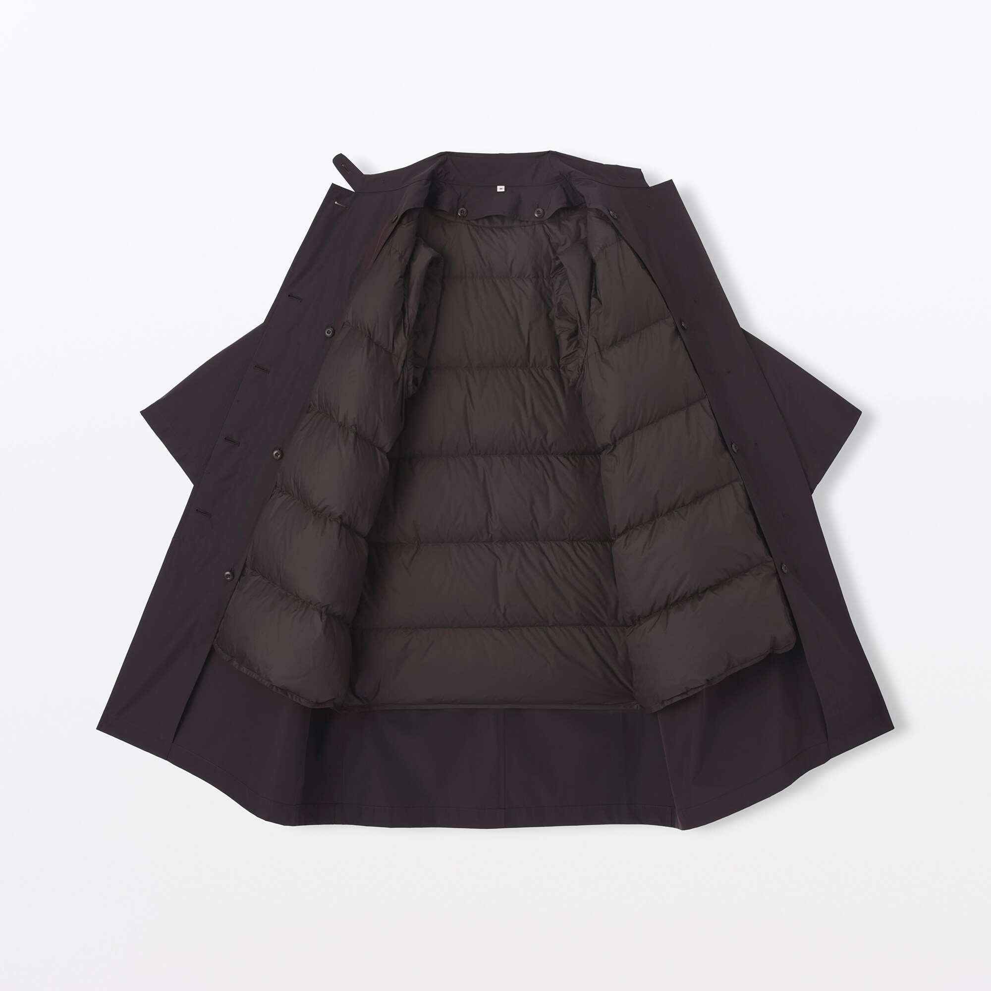 婦人 ダウンライナー付き撥水ステンカラーコート | 無印良品